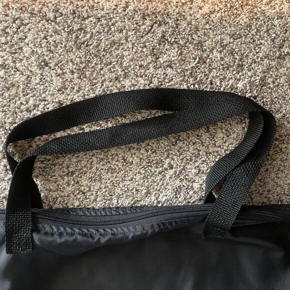 45th Grammy Awards Black Tote Bag with 7 Up Logo and Zipper 2003 - Picture 7 of 7